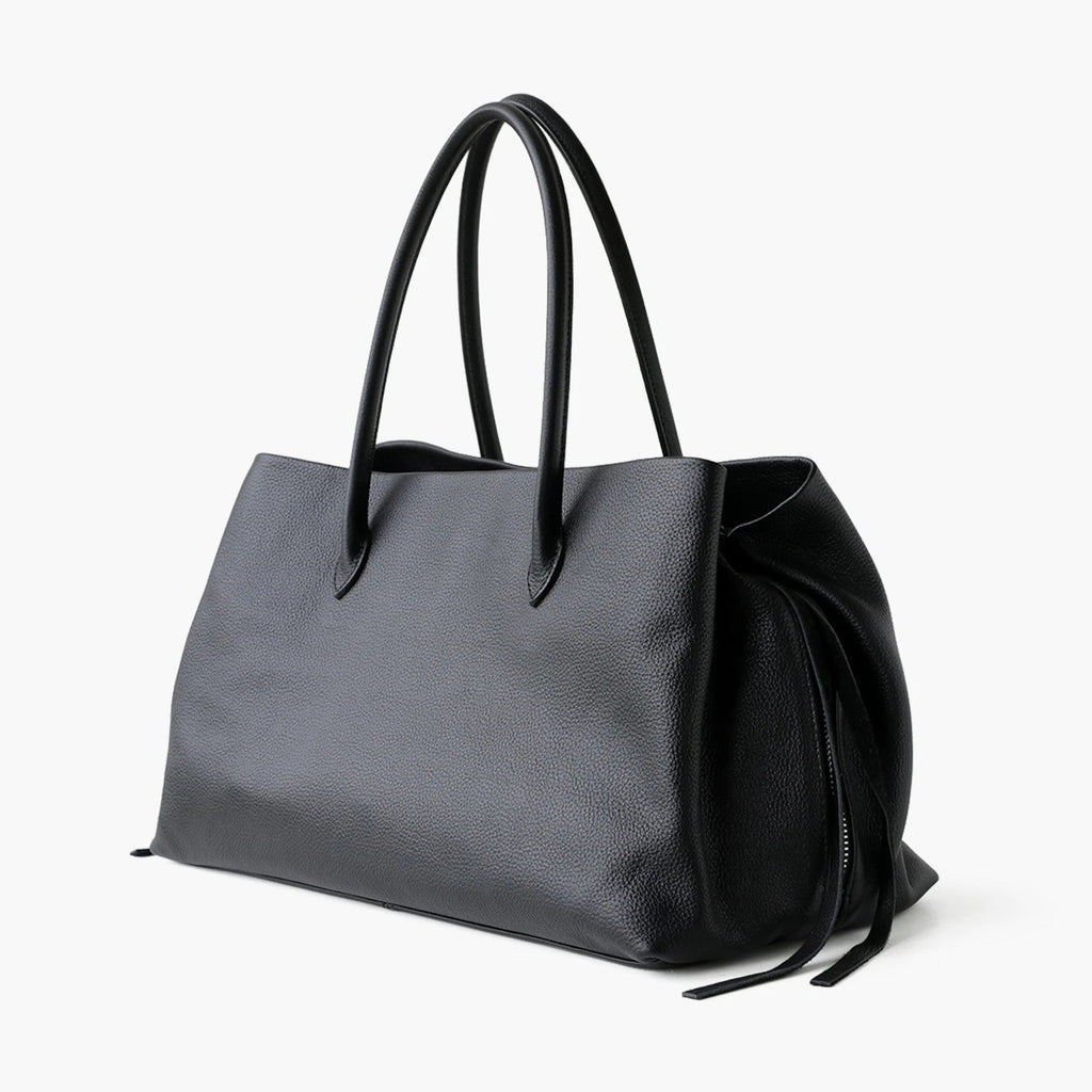 Grand sac Tote Cuir Véritable Femme – Suède Naturel & Cuir MYNELIA