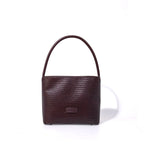 Sac Tote PU tressé embossé Femme – Anse Ultra-Léger Style Été