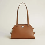 Sac à bandoulière cuir véritable-Pochette amovible