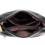 Sac à main en cuir véritable souple MYNELIA