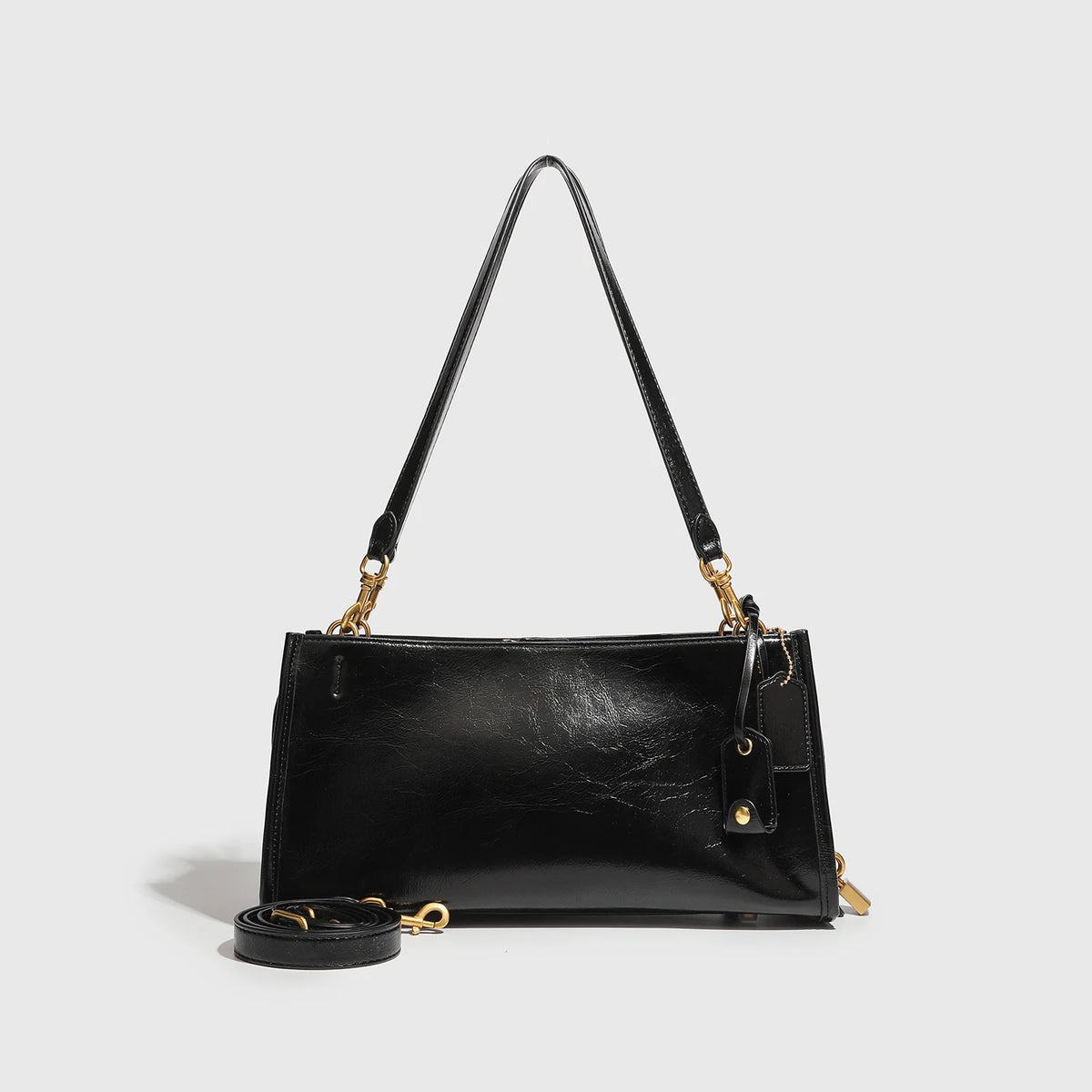 Sac Vintage en cuir PU Souple – Épaule Croisé