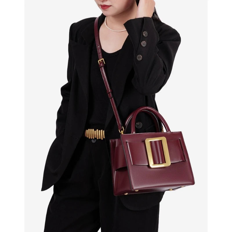 Sac à main boucle Chic Femme – Microfibre Premium