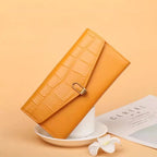 Portefeuille femme cuir PU – Porte-Cartes & Monnaie