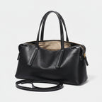 Sac Bowling cuir véritable Double anse – Élégance & Initiales Personnalisées