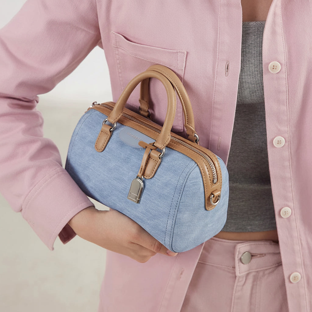Sac polochon Boston cuir – Forme Ultra-léger