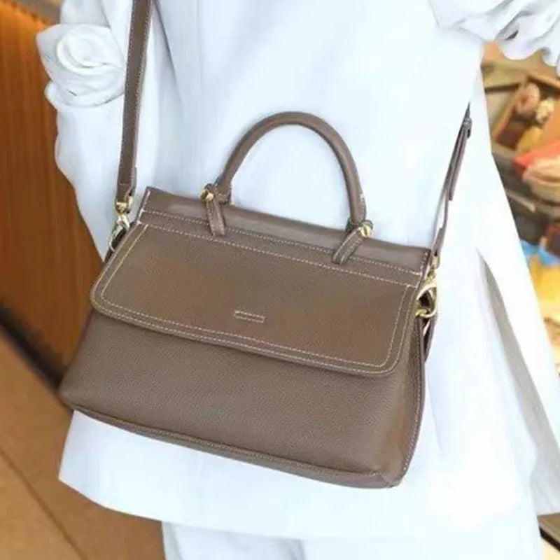Sac à main femme cuir véritable – Business Chic
