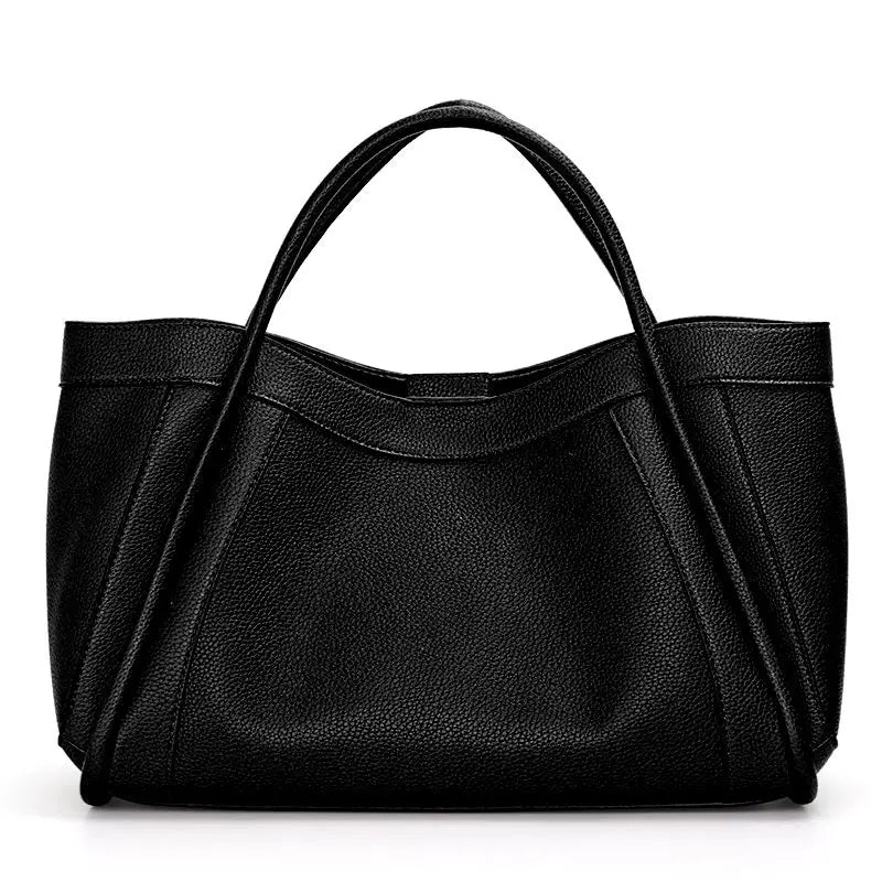 Sac hobo tote en cuir –Double port-Grande capacité