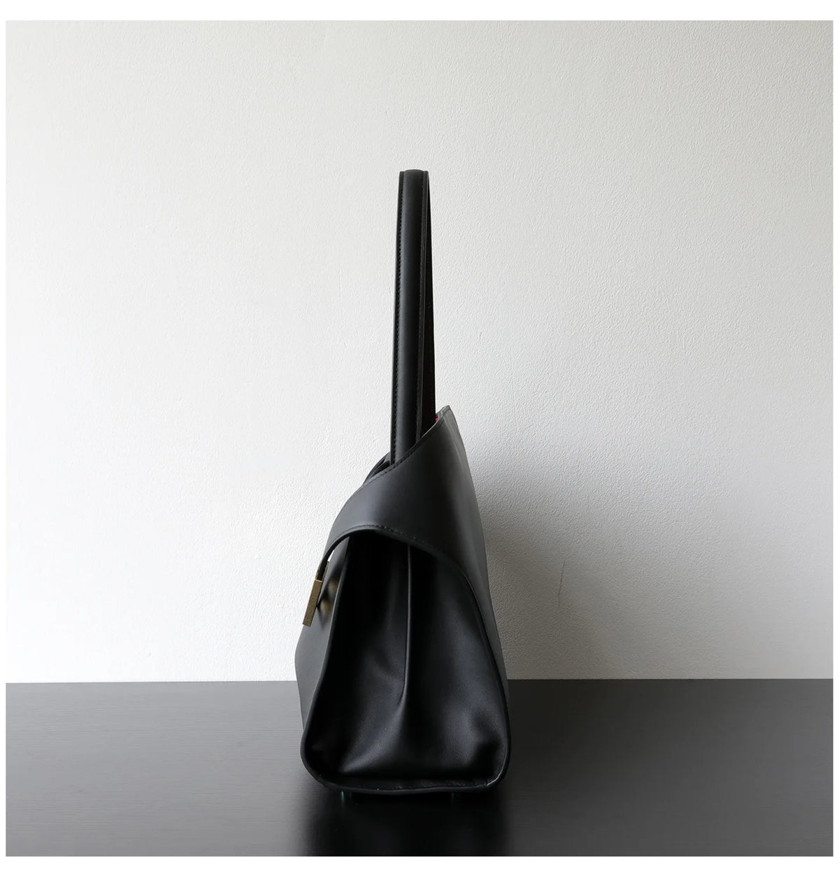 Sac Tote en Cuir  Véritable Appliqués Déco
