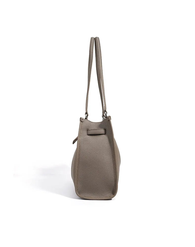 Sac à main Tote Bag Cuir véritable Femme — La Pièce Maîtresse MYNELIA