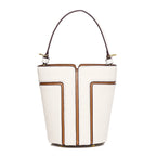 Sac seau cuir vache femme – Triple Port Bandoulière