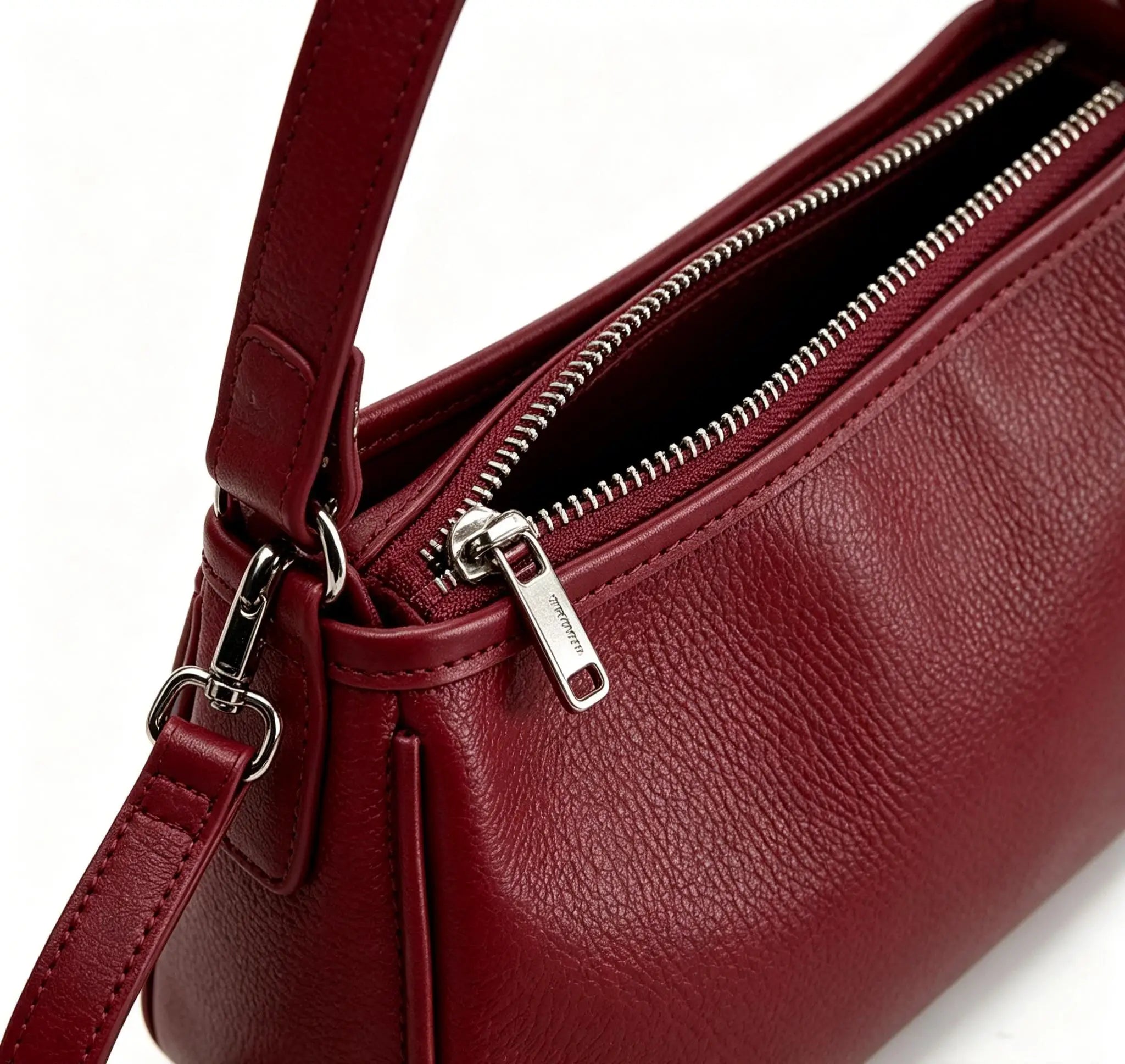 Sac à main en Cuir PU souple – Poche Intérieure,Style Casual Chic