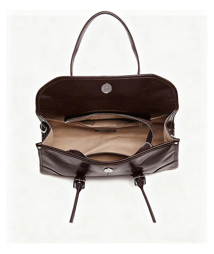 Sac cuir véritable Femme – Style Rétro