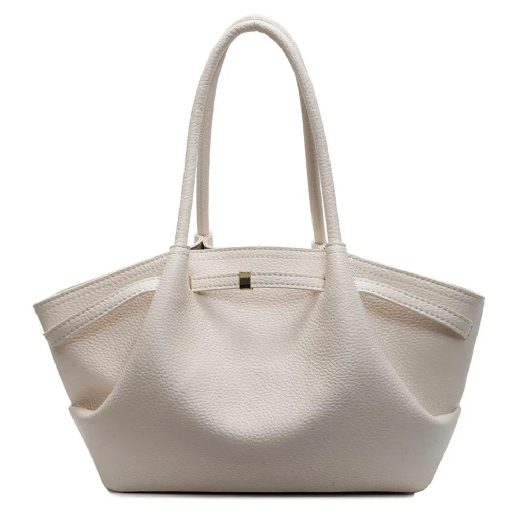 Sac à main tote Femme en cuir PU – Grande capacité,Double bandoulière