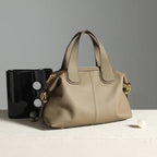 Sac Trapèze Cuir Véritable – Grande Capacité Femme MYNELIA