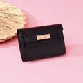 Portefeuille compact accordéon Femme – Anti-Magnétique & Multi-Cartes MYNELIA