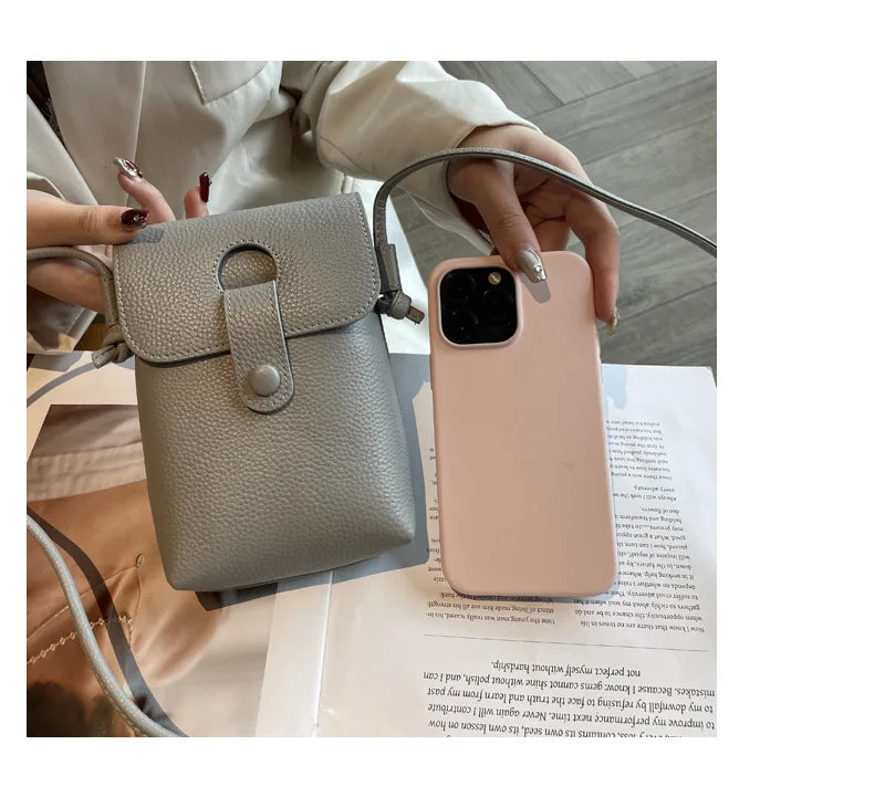 Sac en Cuir véritable – Style anglais rétro,Poche rabat