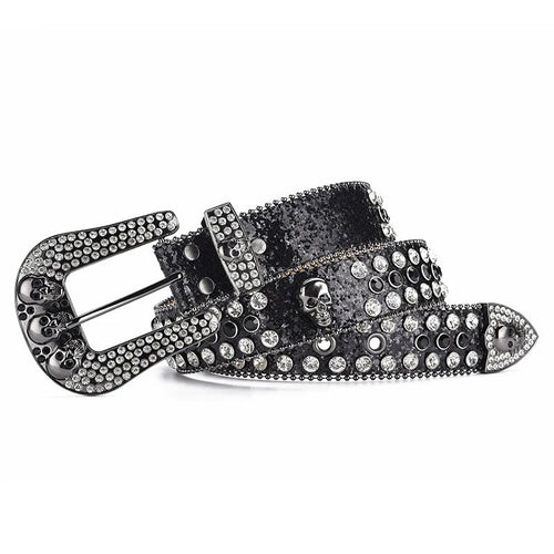 Ceinture à Strass Style Cowboy— Hip Hop & Rock MYNELIA