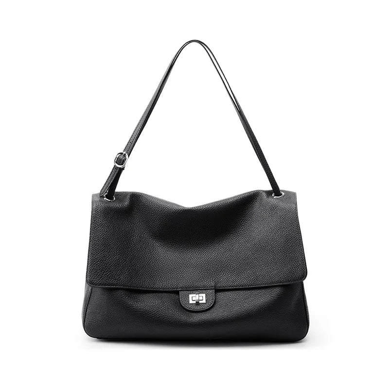 Umhängetasche aus echtem Top-Grain-Leder – Koreanischer Stil