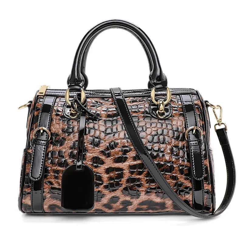 Sac à mainen cuir Vachette Embossé – Dorée style luxe