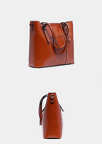 Sac  à main Tote cuir véritable Femme – Compartiment Ordi & Voyage