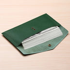 Portefeuille long cuir de vache femme – Pochette enveloppe grande MYNELIA