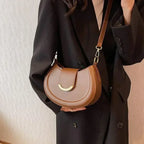 Sac bandoulière cuir PU – Boucle Magnétique