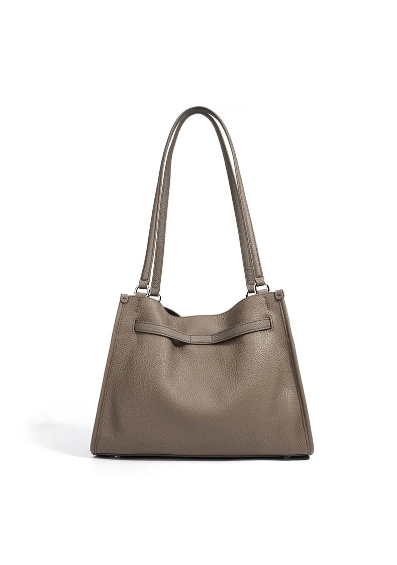 Sac à main Tote Bag Cuir véritable Femme — La Pièce Maîtresse MYNELIA