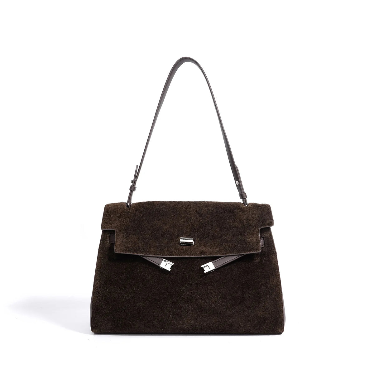 Sac Tote en Cuir Véritable Vintage Minimaliste