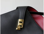 Sac Tote en Cuir  Véritable Appliqués Déco