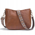 Sac à main en cuir vegan Éco-Responsable – Forme rectangulaire, Poche Zip