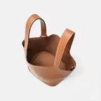 Sac à main fourre-tout en cuir PU – Boucle Dorée MYNELIA