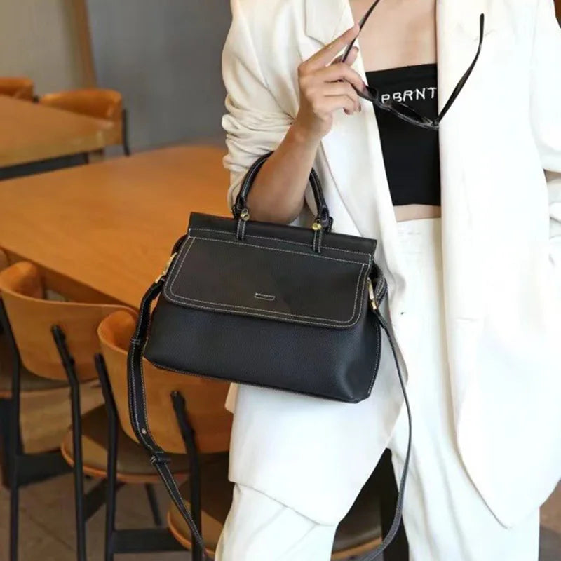 Sac à main femme cuir véritable – Business Chic