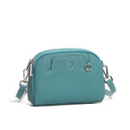 Mini sac coquille femme en cuir de vache véritable – 18 × 6 × 14 cm