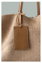 Sac tote cuir – Grande capacité Été