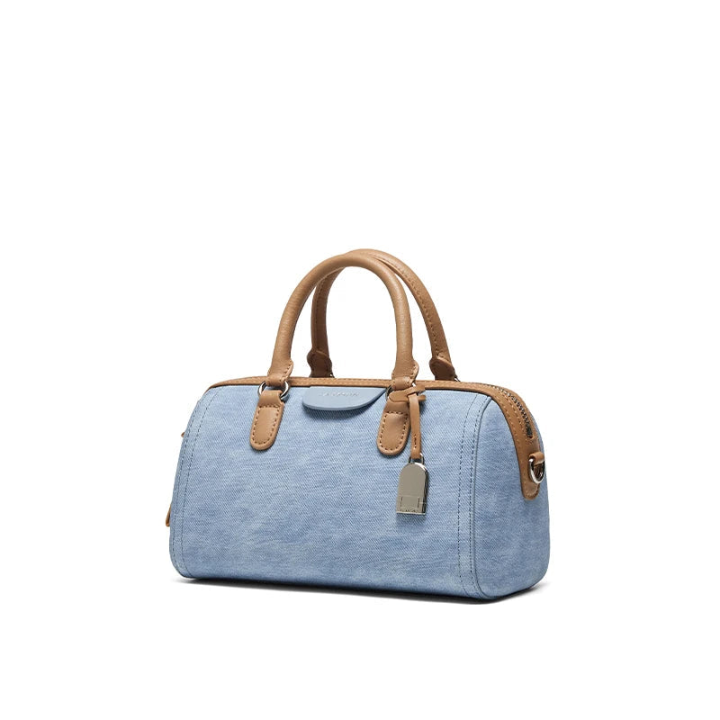 Sac polochon Boston cuir – Forme Ultra-léger
