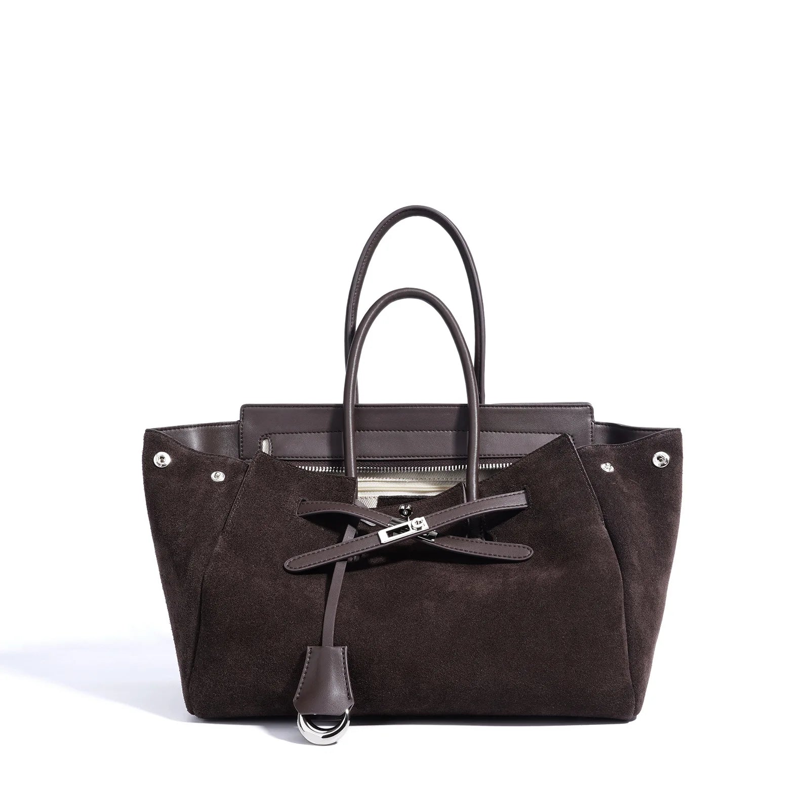 Sac à main Tote Rétro en Daim Femme – Grande capacité,Style Automne MYNELIA