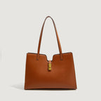 Sac à main cabas City-Grande capacité – Cuir PU MYNELIA