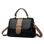 Sac Tote Crossbody Vintage Rivets PU Souple
