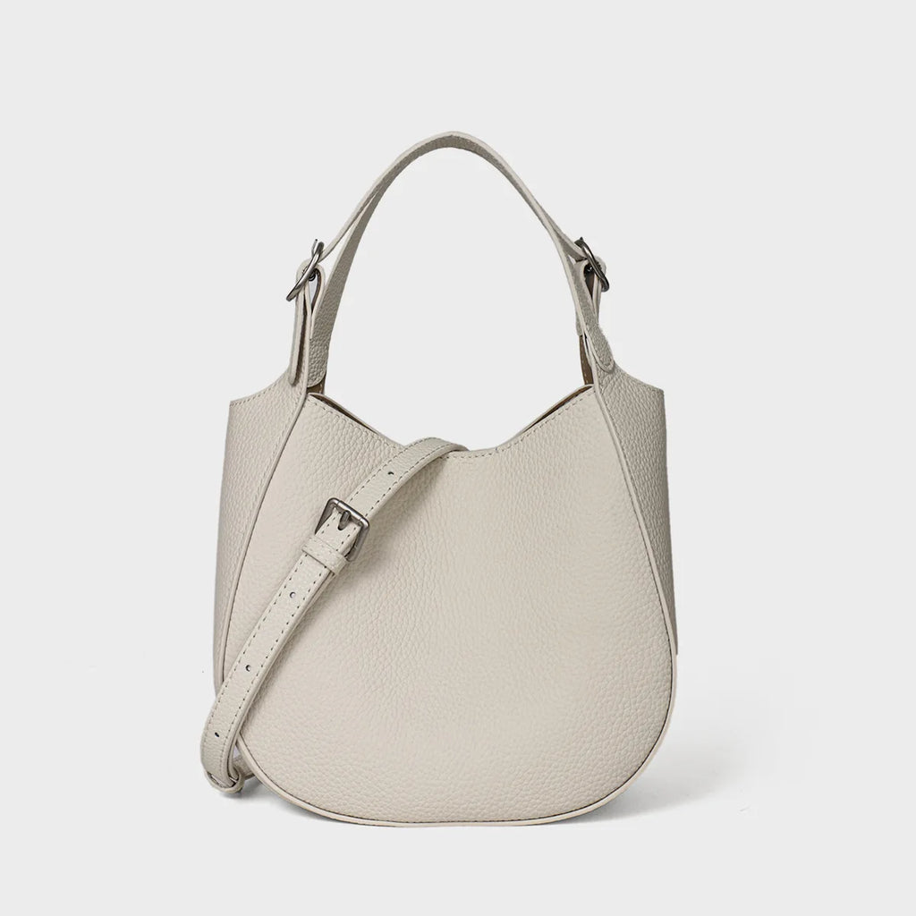 Sac seau cuir véritable  – Initiales Personnalisées