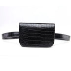 Sac banane en cuir PU – Forme coussin, Style vintage