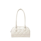 GOLF QUALITY Elegante weiche PU-Leder Boston Tasche für Damen Einzelschulter Umhängetasche Einfarbige Handtasche Sling Umhängetasche
