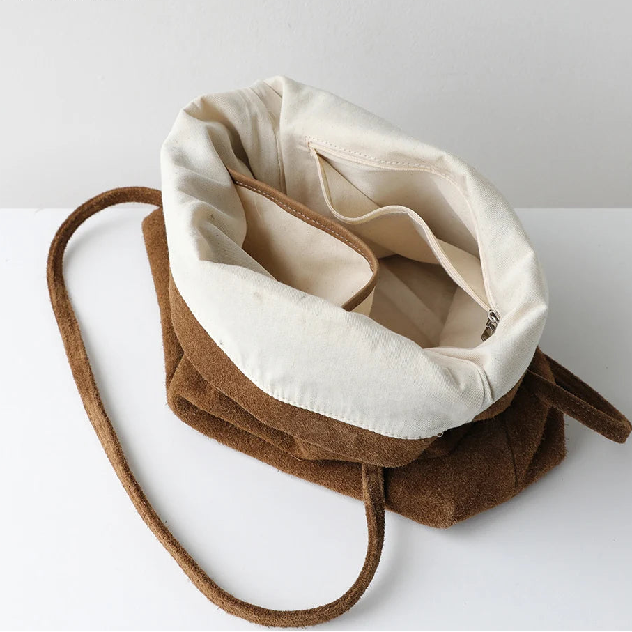Sac Tote femme en cuir de vache véritable souple MYNELIA