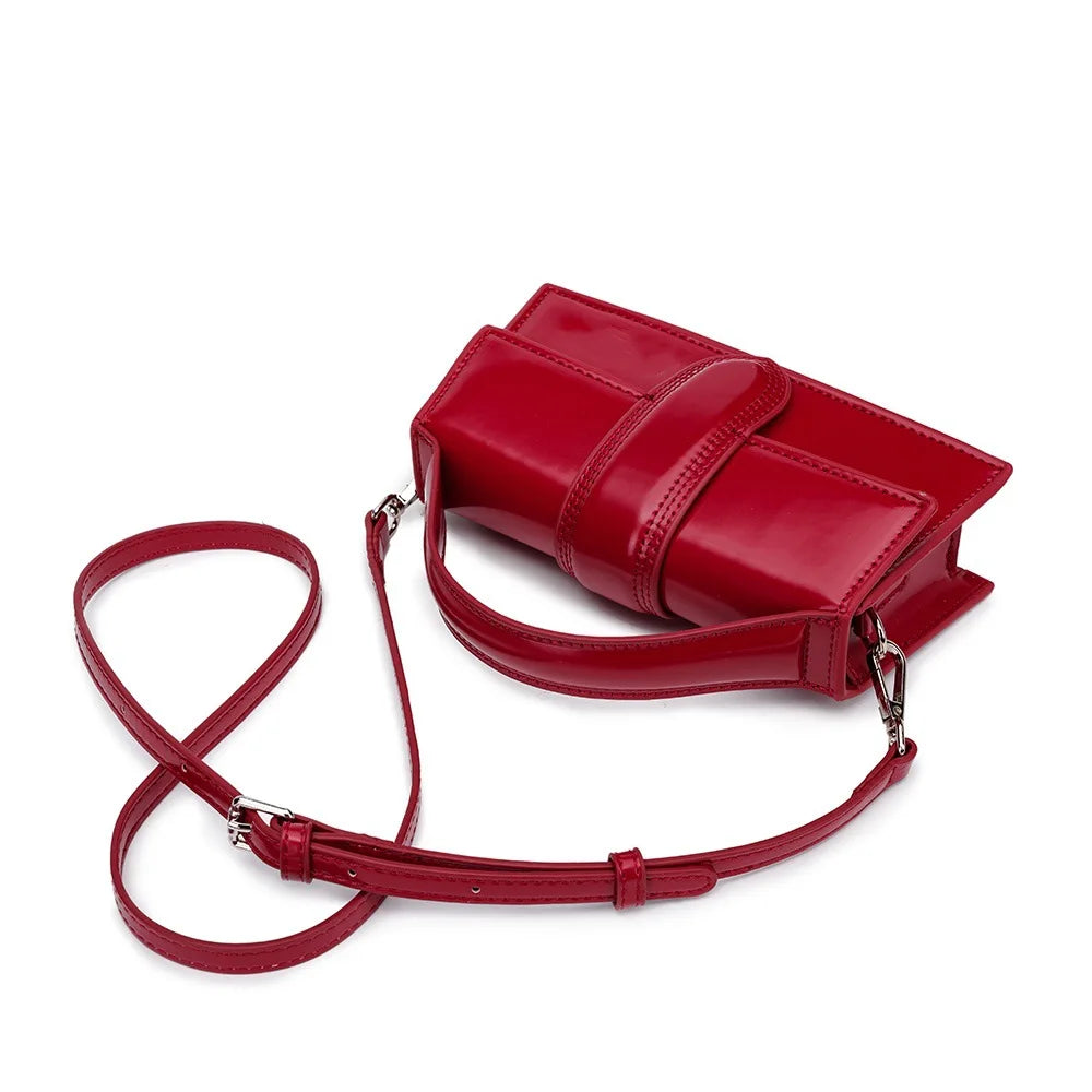 2026 New Trendy Unisex Small Square Bags for Women - Minimalist Fashion Crossbody & Shoulder Purses with Unique Texture MYNELIA