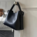 Sac à main tote bag cuir véritable–Sac cabas luxe grande capacité MYNELIA