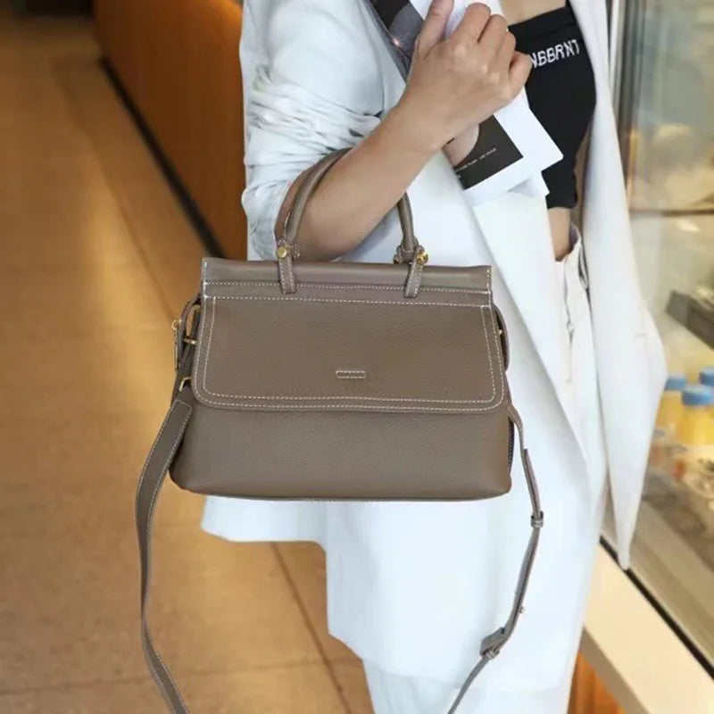Sac à main femme cuir véritable – Business Chic