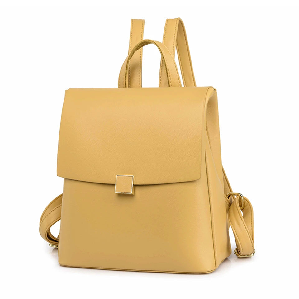 Sac à dos femme en Cuir Synthétique – Léger, Coloré & Quotidien MYNELIA