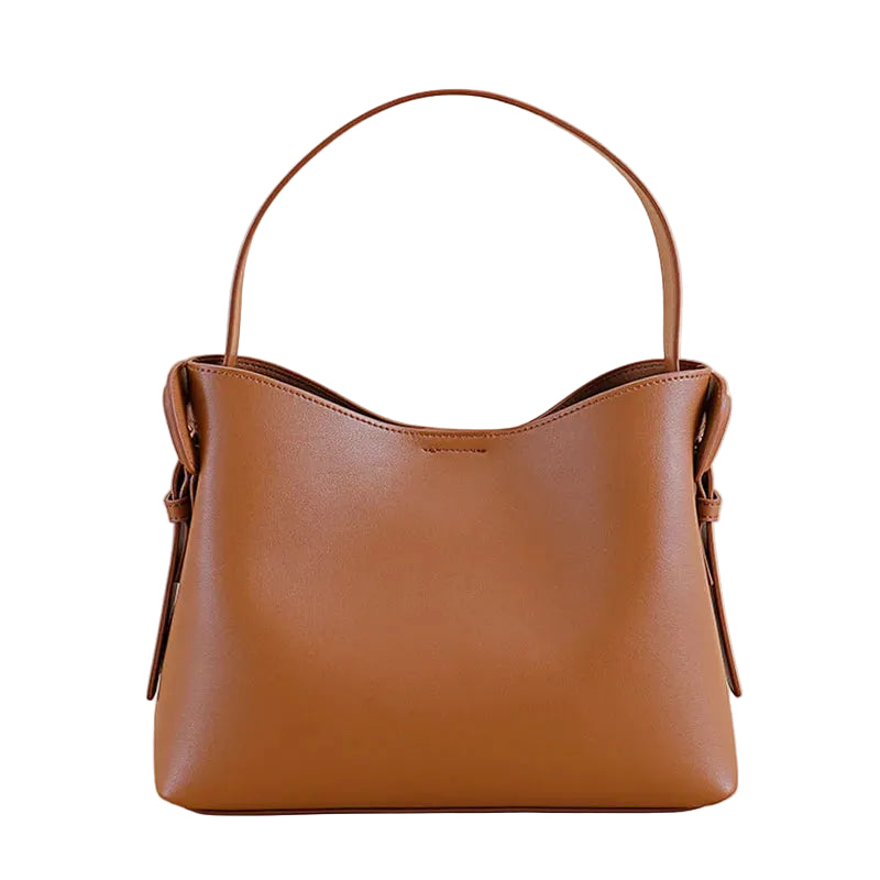 Sac à main tote bag cuir véritable–Sac cabas luxe grande capacité MYNELIA