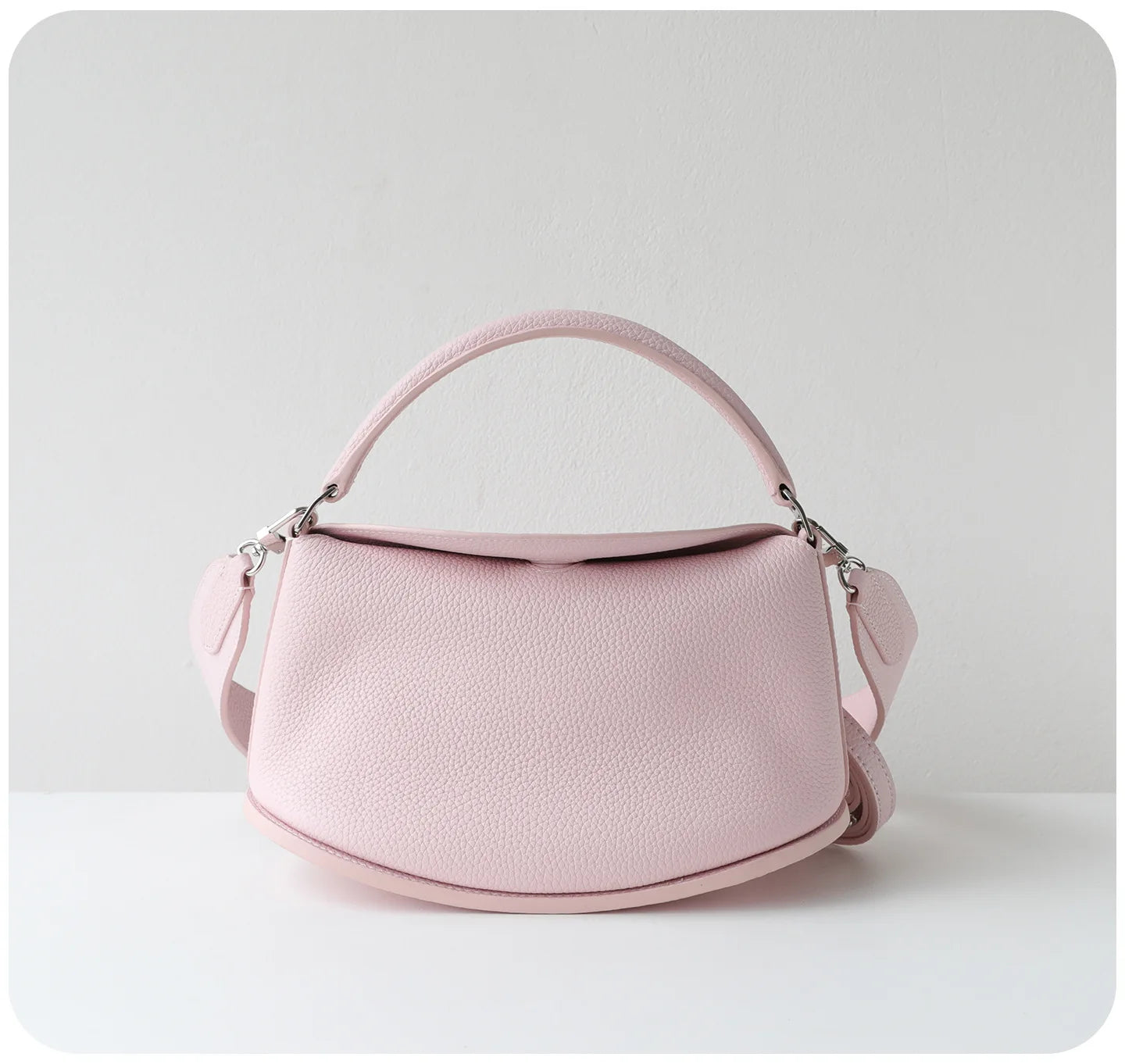 Sac à main Hobo en Cuir Pleine Fleur–Style Minimaliste & Chic MYNELIA
