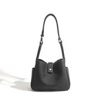 Genuine Leather Women's Shoulder bag niche design fashion lady's basket bag soft cowhide bucket bag handbag for women MYNELIA