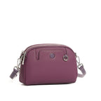 Mini sac coquille femme en cuir de vache véritable – 18 × 6 × 14 cm